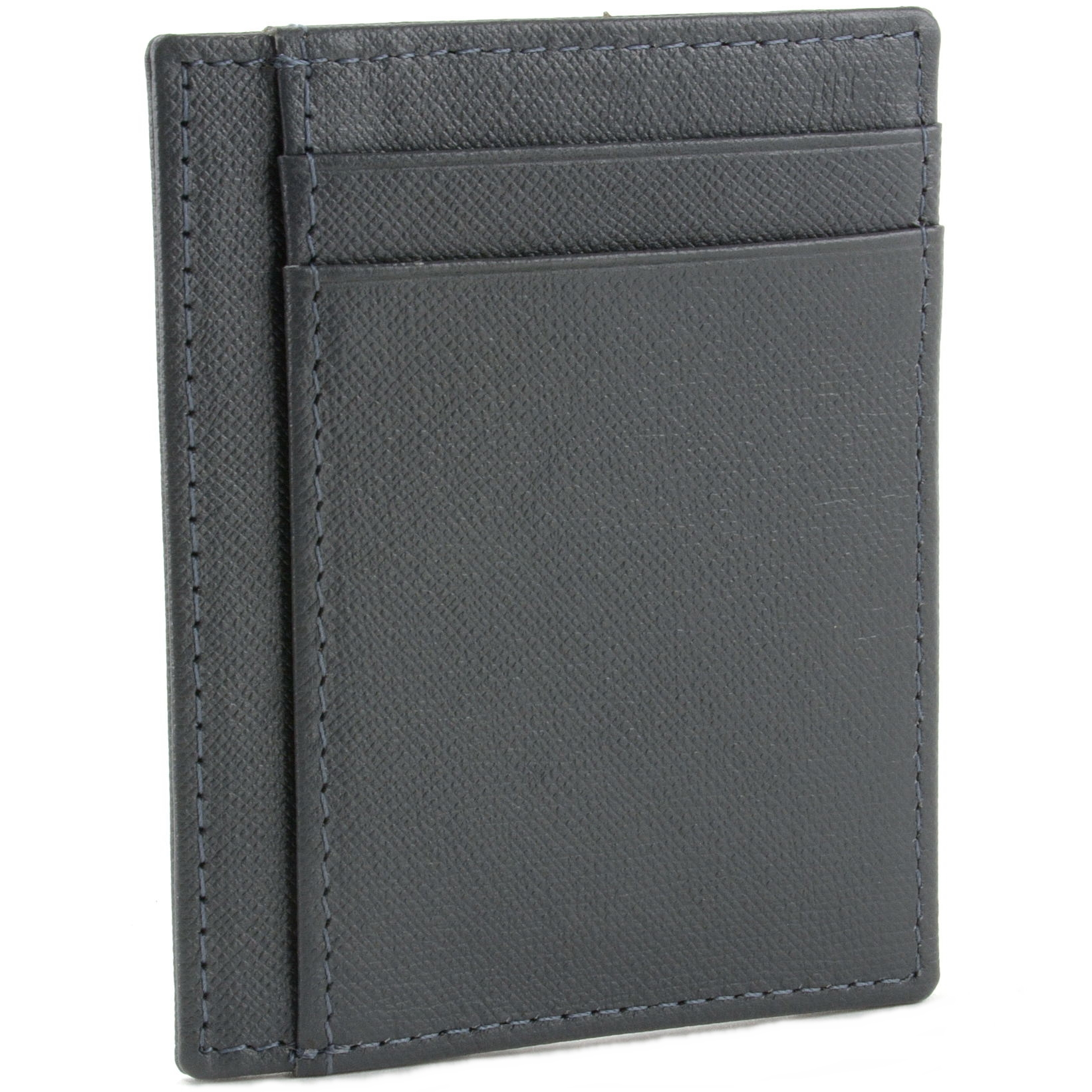 Hammer Anvil Minimalist Front Pocket Wallet RFID Blocking Thin Leather